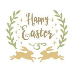 happy easter laurels