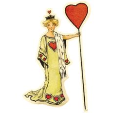 bridge heart lady