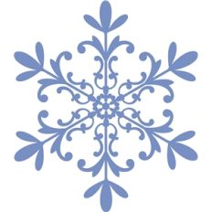 intricate snowflake