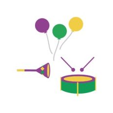 mardi gras drums