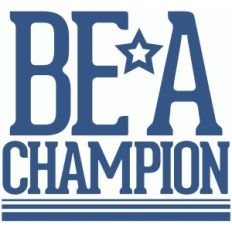 be a champion subway art - vinyl