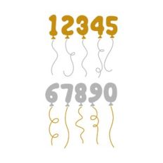 number balloons