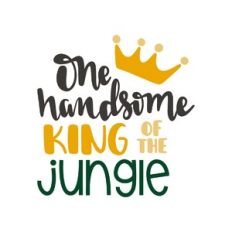 one handsome king of the jungle