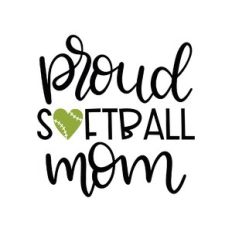 proud softball mom