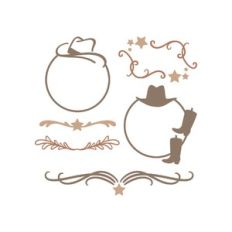 western monogram frame