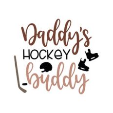 daddy's hockey buddy
