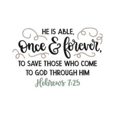 hebrews 7:25