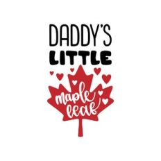 daddy's little maple leaf