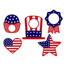 monogram frame america
