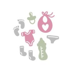 baby onesie and elements