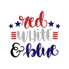 red white and blue