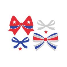 4th of july bow tie