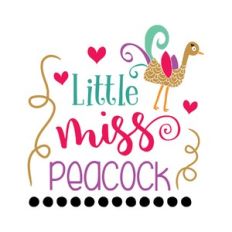 little miss peacock
