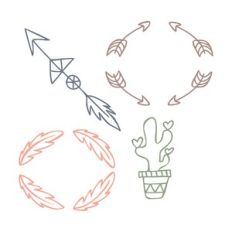 boho doodles