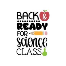 back ready for science class