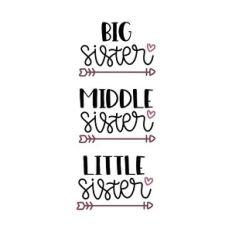 big sister middle sister little sister