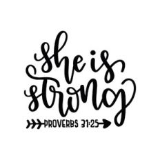 proverbs 31:25