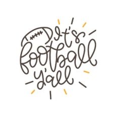it's football y'all