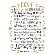 1 corinthians 13:4-8