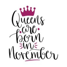 queens are born in november