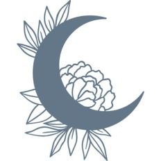 moon floral