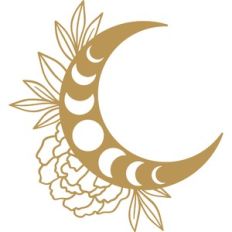 moon floral