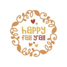 happy fall y'all