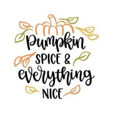 pumpkin spice and everything nice