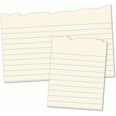 3x4 and 4x6 torn edge journaling cards