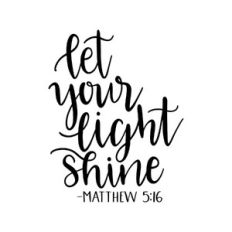 let your light shine