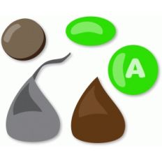 build a gingerbread chocolates