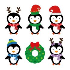 christmas penguins