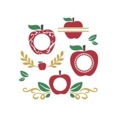apple monogram frame