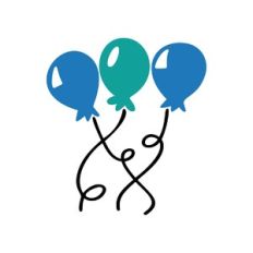birthday balloons