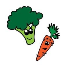 broccoli and carrot