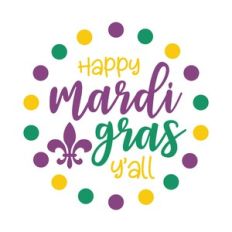 happy mardi gras y'all
