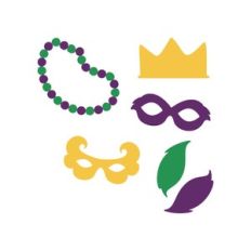 mardi gras elements