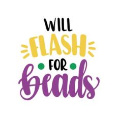will flash for beads