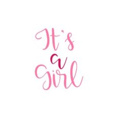 it's a girl