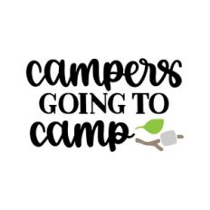 campers going to camp