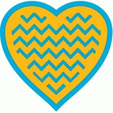 chevron heart