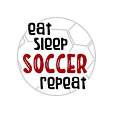 eat sleep soccer repeat