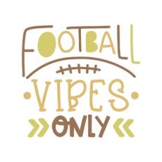football vibes only