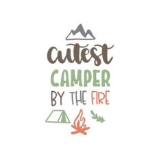 cutest camper by the fire