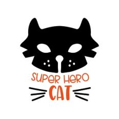 super hero cat