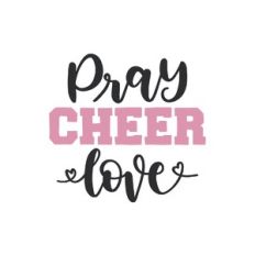pray cheer love
