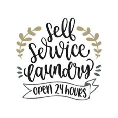 self service laundry - open 24 hours