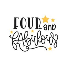 four and fabulous