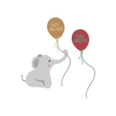 balloons and elephant