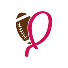 football cancer ribbon